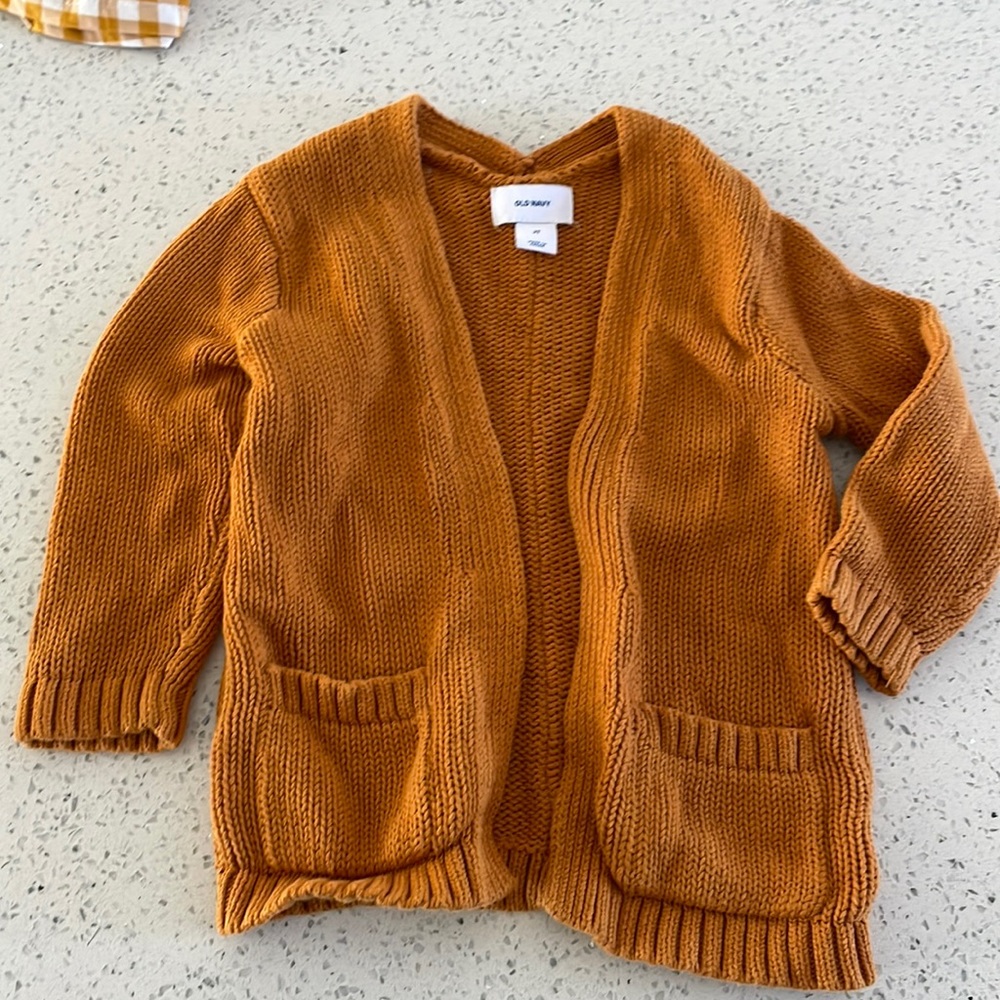 Mustard cardigan
